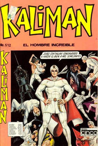 Cover Thumbnail for Kaliman (Editora Cinco, 1976 series) #512