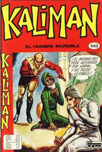 Cover Thumbnail for Kaliman (Editora Cinco, 1976 series) #552