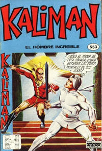 Cover Thumbnail for Kaliman (Editora Cinco, 1976 series) #553