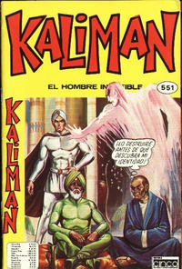 Cover Thumbnail for Kaliman (Editora Cinco, 1976 series) #551