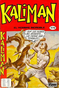 Cover Thumbnail for Kaliman (Editora Cinco, 1976 series) #570