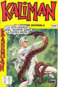 Cover Thumbnail for Kaliman (Editora Cinco, 1976 series) #598