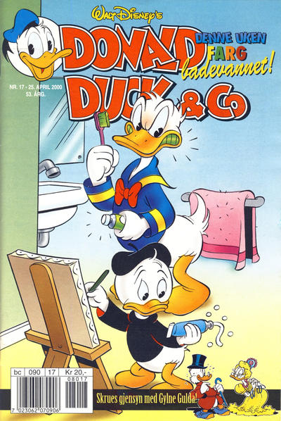 Cover for Donald Duck & Co (Hjemmet / Egmont, 1948 series) #17/2000