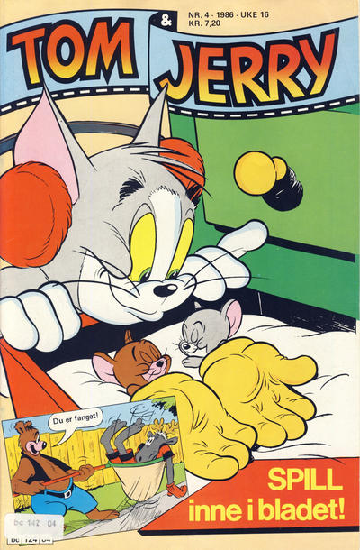 Cover for Tom & Jerry (Semic, 1979 series) #4/1986