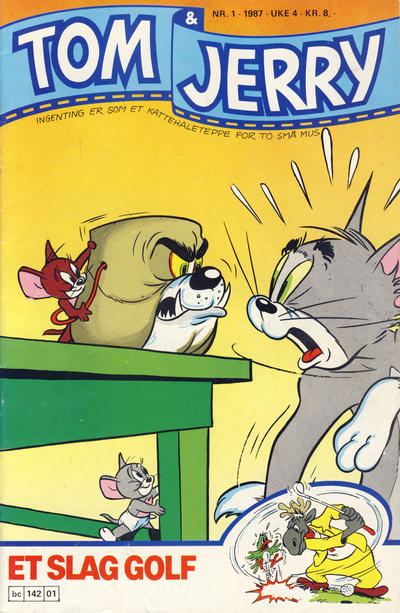 Cover for Tom & Jerry (Semic, 1979 series) #1/1987