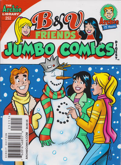 Cover for B&V Friends Double Digest Magazine (Archie, 2011 series) #252