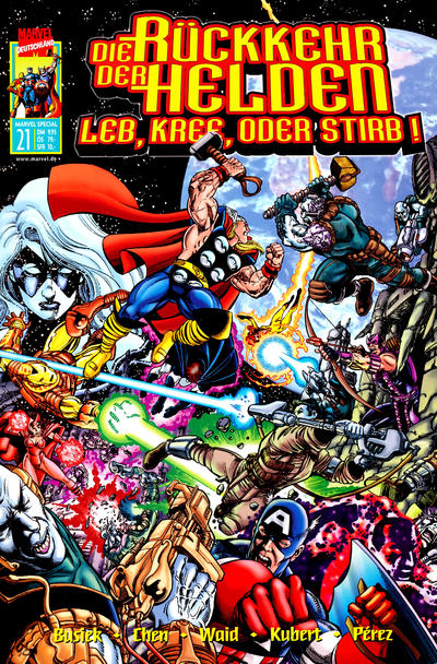 Cover for Marvel Special (Panini Deutschland, 1997 series) #21