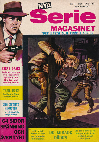 Cover for Seriemagasinet (Centerförlaget, 1948 series) #4/1964
