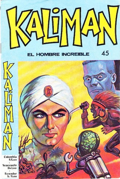 Cover for Kaliman (Editora Cinco, 1976 series) #45
