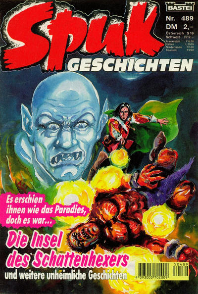 Cover for Spuk Geschichten (Bastei Verlag, 1978 series) #489