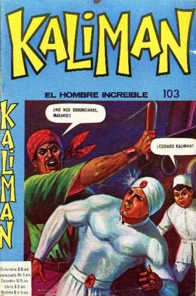 Cover for Kaliman (Editora Cinco, 1976 series) #103