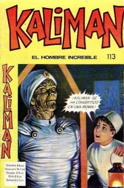 Cover for Kaliman (Editora Cinco, 1976 series) #113