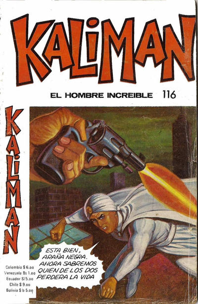 Cover for Kaliman (Editora Cinco, 1976 series) #116
