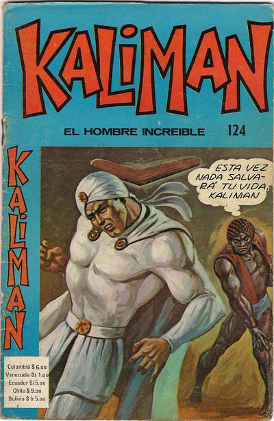 Cover for Kaliman (Editora Cinco, 1976 series) #124