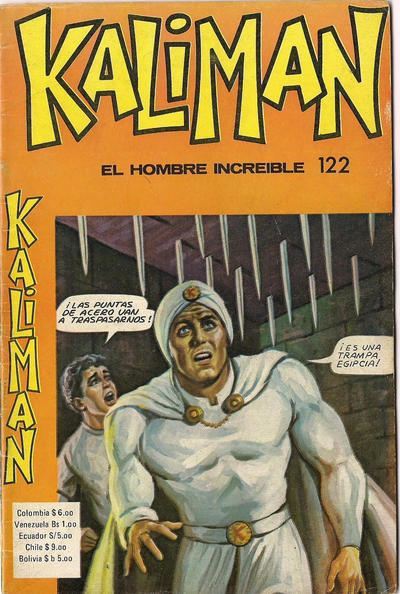 Cover for Kaliman (Editora Cinco, 1976 series) #122