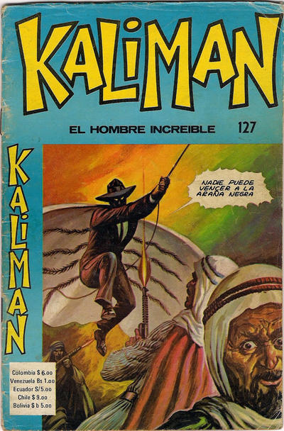 Cover for Kaliman (Editora Cinco, 1976 series) #127