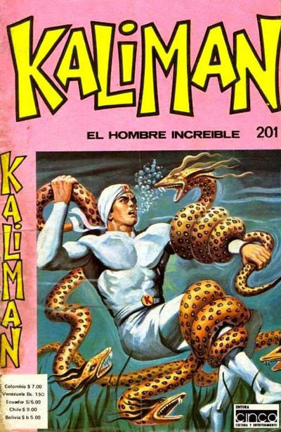 Cover for Kaliman (Editora Cinco, 1976 series) #201