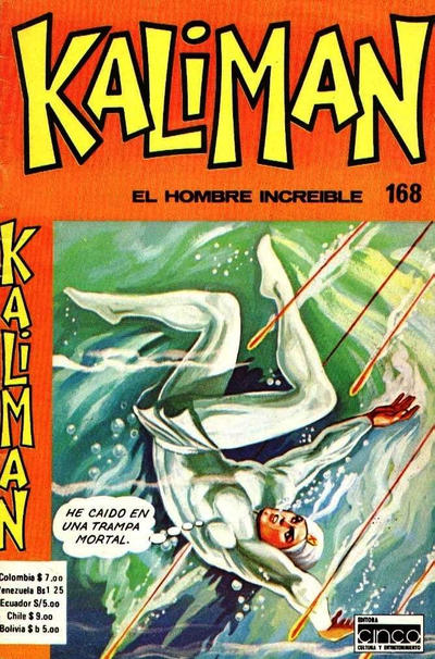 Cover for Kaliman (Editora Cinco, 1976 series) #168