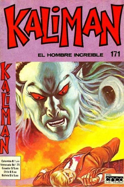 Cover for Kaliman (Editora Cinco, 1976 series) #171