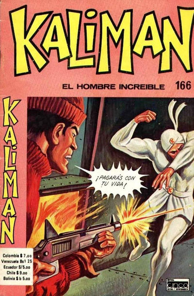 Cover for Kaliman (Editora Cinco, 1976 series) #166