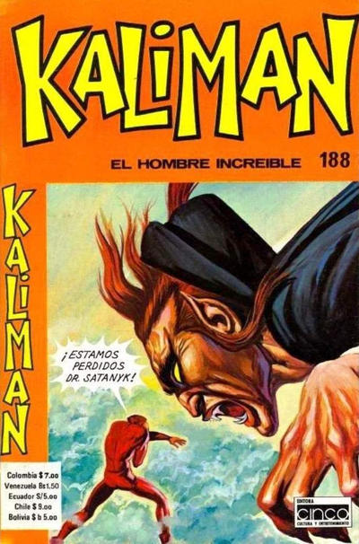 Cover for Kaliman (Editora Cinco, 1976 series) #188