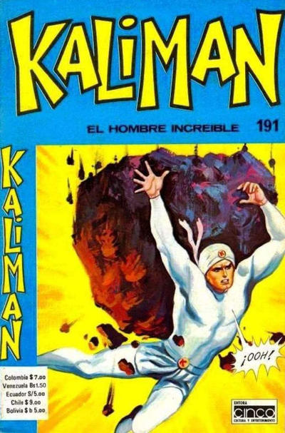 Cover for Kaliman (Editora Cinco, 1976 series) #191