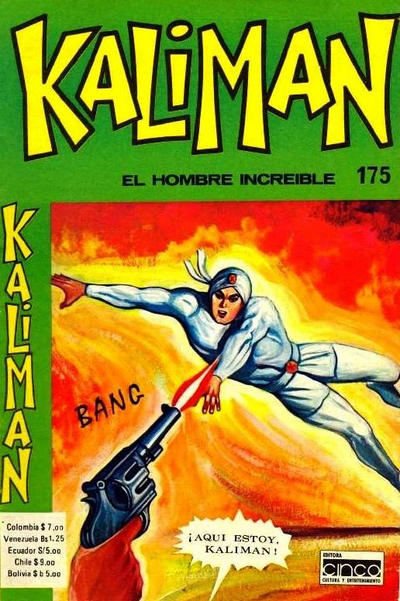 Cover for Kaliman (Editora Cinco, 1976 series) #175