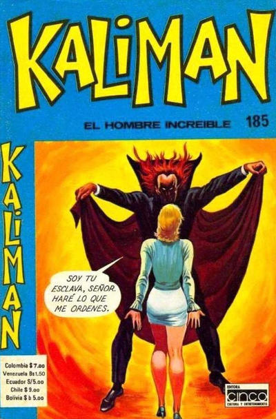 Cover for Kaliman (Editora Cinco, 1976 series) #185