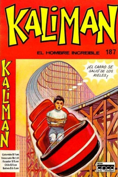 Cover for Kaliman (Editora Cinco, 1976 series) #187