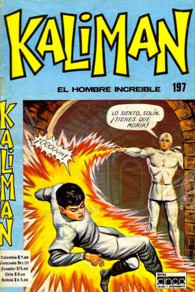 Cover for Kaliman (Editora Cinco, 1976 series) #197