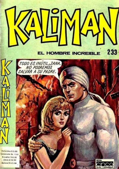 Cover for Kaliman (Editora Cinco, 1976 series) #233