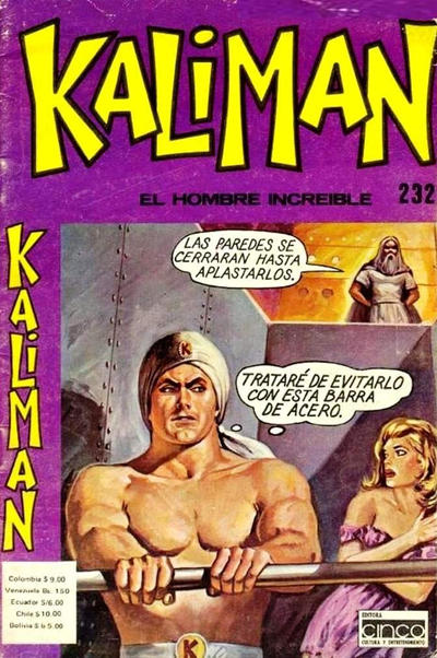 Cover for Kaliman (Editora Cinco, 1976 series) #232