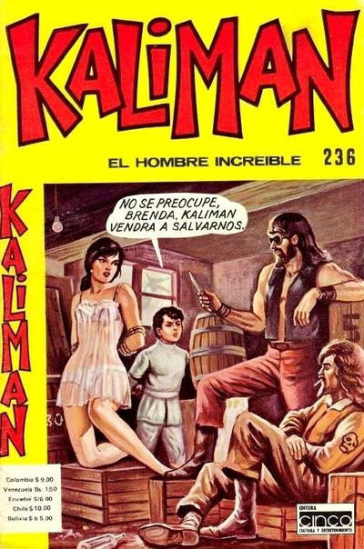 Cover for Kaliman (Editora Cinco, 1976 series) #236