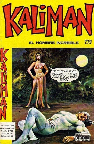 Cover for Kaliman (Editora Cinco, 1976 series) #279