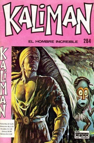 Cover for Kaliman (Editora Cinco, 1976 series) #284
