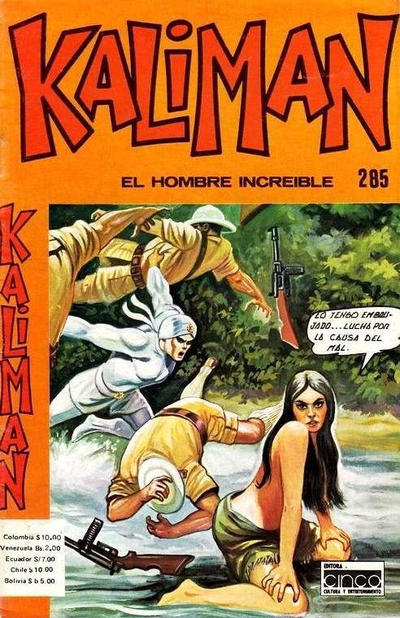 Cover for Kaliman (Editora Cinco, 1976 series) #285