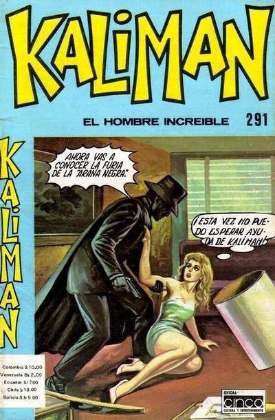 Cover for Kaliman (Editora Cinco, 1976 series) #291