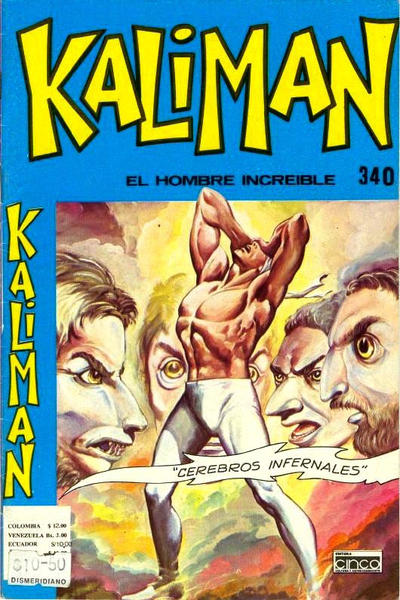Cover for Kaliman (Editora Cinco, 1976 series) #340