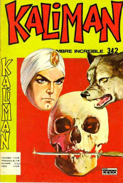 Cover for Kaliman (Editora Cinco, 1976 series) #342
