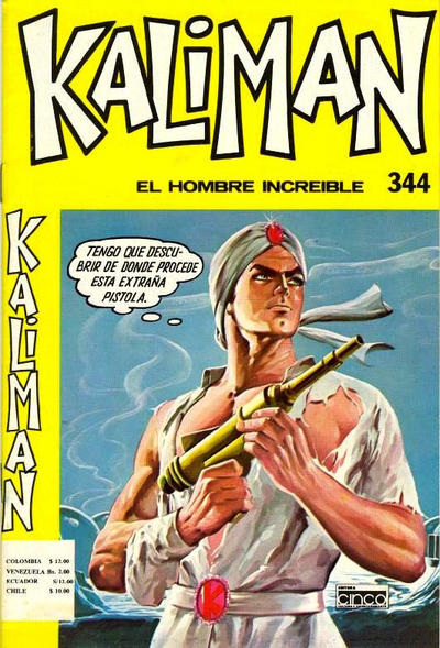 Cover for Kaliman (Editora Cinco, 1976 series) #344