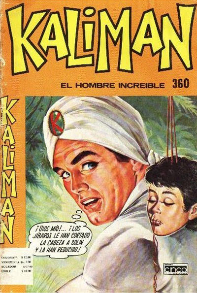 Cover for Kaliman (Editora Cinco, 1976 series) #360
