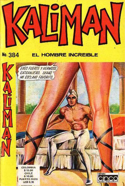 Cover for Kaliman (Editora Cinco, 1976 series) #384