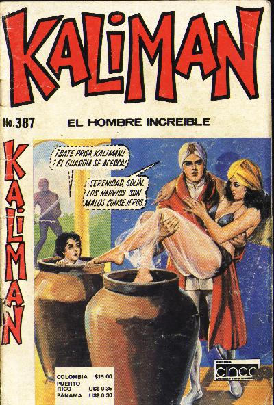 Cover for Kaliman (Editora Cinco, 1976 series) #387