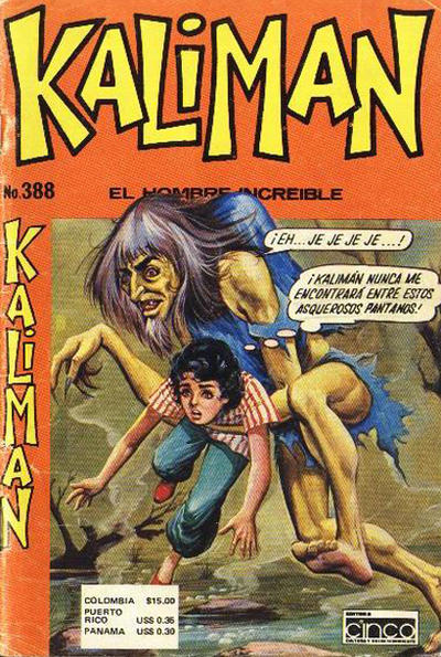 Cover for Kaliman (Editora Cinco, 1976 series) #388