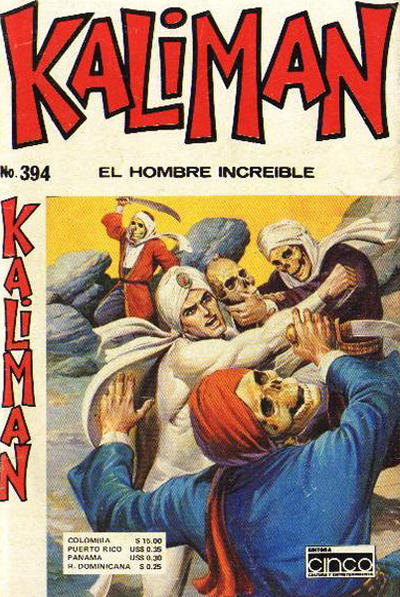 Cover for Kaliman (Editora Cinco, 1976 series) #394