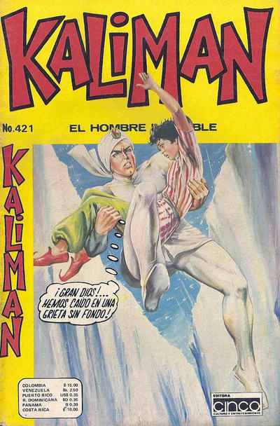 Cover for Kaliman (Editora Cinco, 1976 series) #421