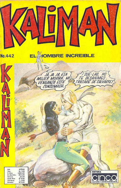 Cover for Kaliman (Editora Cinco, 1976 series) #442