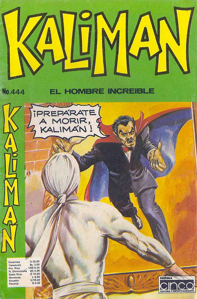 Cover for Kaliman (Editora Cinco, 1976 series) #444