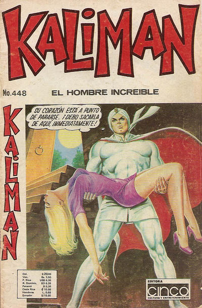 Cover for Kaliman (Editora Cinco, 1976 series) #448