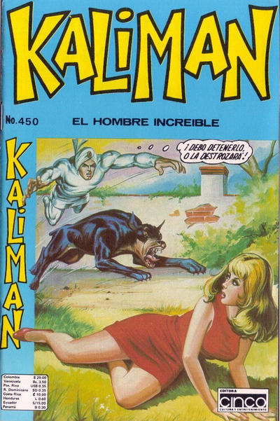 Cover for Kaliman (Editora Cinco, 1976 series) #450